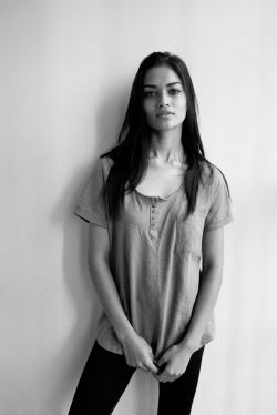 terrysdiary:  Shanina at my studio 