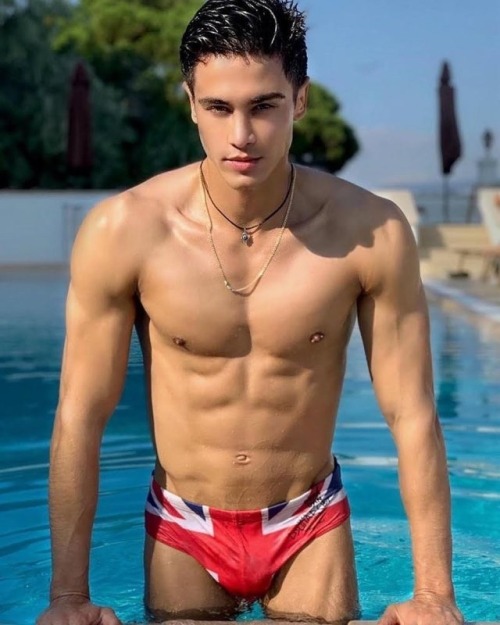 twinkbulge:  massive package / speedos / sexy model