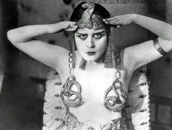 hennessey101:  Theda Bara was one of the most popular silent