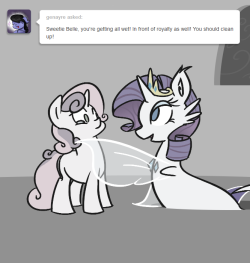 scootalootheadventurer:  “So I’m your sister eh? Well