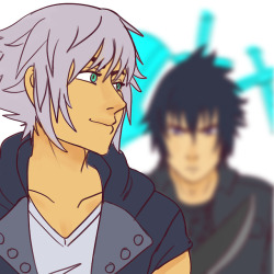 princess-wasabiart:  Riku better get ready to throw down with