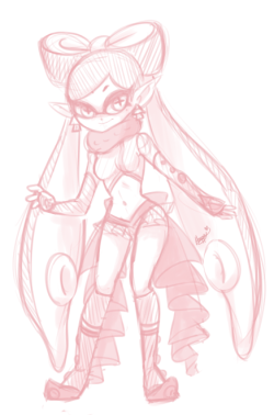 happy-lollipop:  Callie Sketch~   <3 <3 <3 <3