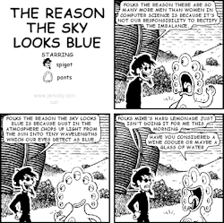 jerkcity:  #5610: the reason the sky looks blue 