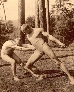 davidmicro:  Photo vintage d’athlètes allemands. Celui dont