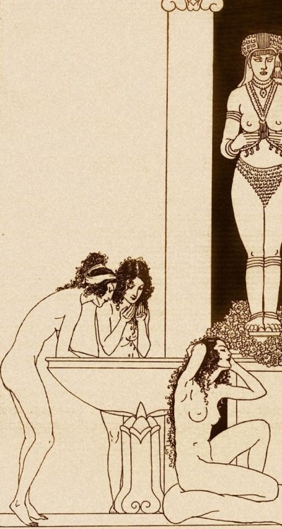 the-evil-clergyman:  The Priestesses of Astarte, from Pierre