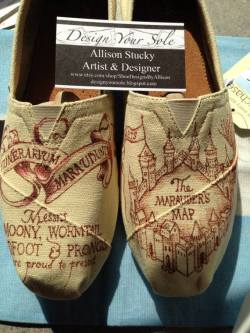 wickedclothes:  Mischief Managed TOMS Never lose the Marauders
