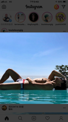 tmverbtm:super-swimmen: 男神Louis著透透泳褲博到盡！