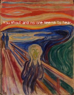 hippieseurope:  credits: Edvard Munch and Pink Floyd 