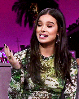 fierceaskatniss:HAILEE STEINFELD Is a Regular at the Drag Racing