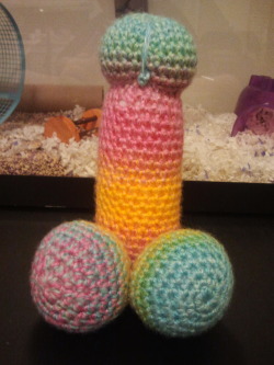 moare:  I’ve found my calling. Crocheted dicks. This is my