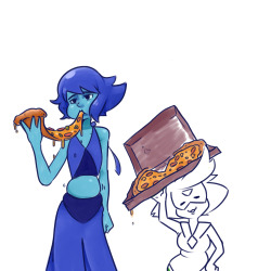 magicstraw: magicstraw:  Join Peri and Lapis as they attempt to learn about the strange Earth custom known as…EATING.    The thrilling conclusion. 