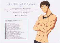 donamoeba:   Character Prototype: YAMAZAKI SOUSUKE Affiliation: