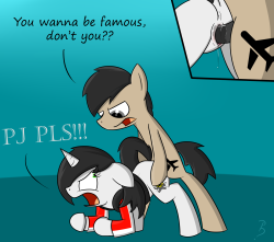 pj-nsfw:  Well, this filly  wants to be recognized by his art,