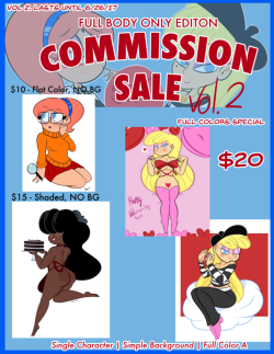superionnsfw: Commission Sale VOL 2. With the success of the