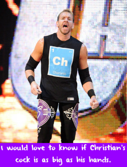 wwewrestlingsexconfessions:  I would love to know if Christian’s