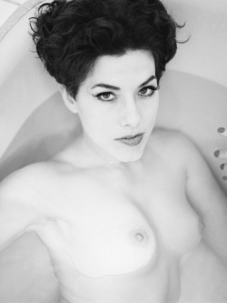 chrisnuttdiary:  Ingrid in the bath, Los Angeles. Mamiya 645