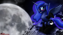 theponyartcollection:  2013 - Princess Luna - Hearts and Hooves