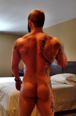 massivemusclebears:  Since the hotel was overbooked, Chad and