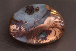 ifuckingloveminerals:  Copper AgateMichigan, USA