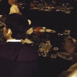 exoturnback:  byun baekhyun: shows up to party in pjs and eats