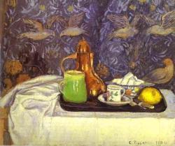 impressionism-art-blog:  Still Life with a Coffee Pot via Camille