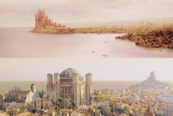 lady-meera-reed:  GoT Scenery + pastel colours ↳ King’s