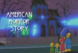 kubriq:  American Horror Story x The Simpsons  