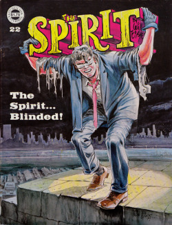 The Spirit No. 22 ( Kitchen Sink Enterprises, 1979). Cover art