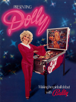 autrysmusic:  arcadepenny:  Dolly Parton, Bally 1978  One day