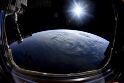 just–space:Astronaut Nick Hague Soaks Up Views of Earth
