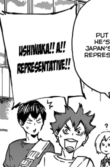 httptadashi:  and heres hinata yelling over ushiwaka