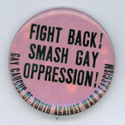 dynamitefists:  Fight Back! Smash Gay Oppression! Gay Caucus