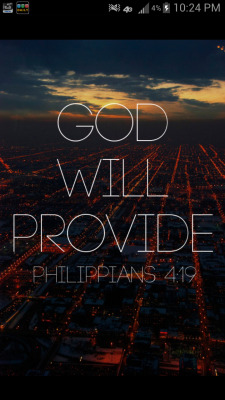 spiritualinspiration:  And my God will meet all your needs according