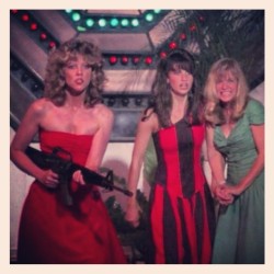 houseofsushi:  Nancy Allen, Gina Gershon + Michelle Little in