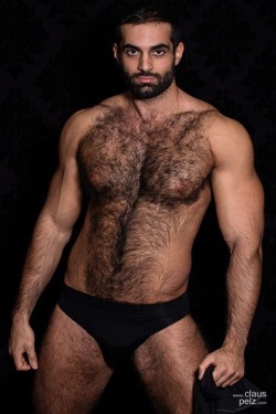 Handsome, sexy and exceptionally hairy - WOOF My kind of man