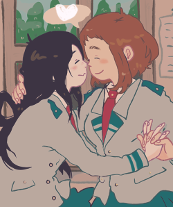 025geru:Boku No Hero Academia: Tsuyu & Ochako haven't been