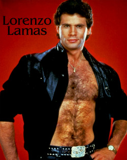 soapoperahunks:Lorenzo Lamas | Falcon Crest & The Bold and