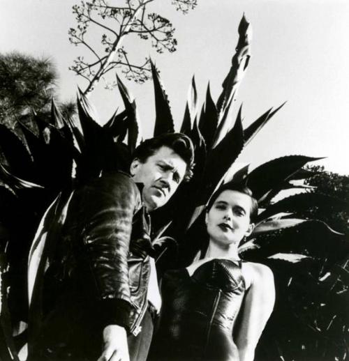 David Lynch & Isabella Rossellini by Helmut Newton Nudes