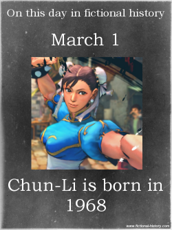 fictional-history: Street Fighter (Source) Name: Chun-LiBirthdate: