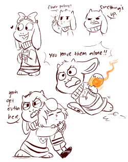 mudkipful:a bunch of littletale toriel doodles. OMFG TOO CUTE