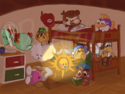 amiable-apparition:   All the companions from Paper Mario, spending
