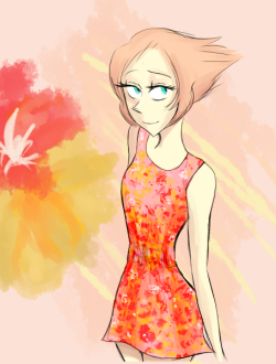 bringonthedork:  Some Pearl for yaHer dress- (Ah it would work