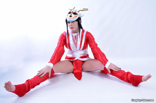 New set up on cosplay-mate.comÂ Akali Blood Moon skin from league of legend :)