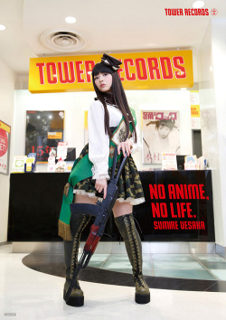 popsister:  Sumire Uesaka × TOWER RECORDS 「NO ANIME, NO LIFE.」