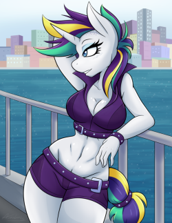 ambris:  Punk Rarity - September  Patreon    This felt like an