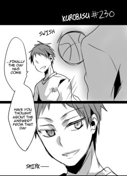 yukimuzic:  Kurobasu Scribbles Manga 8 - Part 3 Pairing: AkaFuri