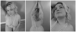 SexySarah90 sent us this sexy black and white triptych 