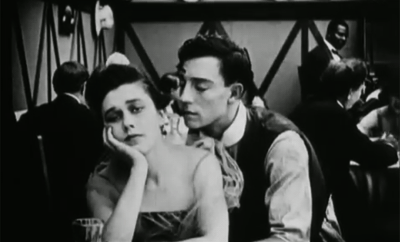 Buster Keaton in “The Cook” (1918, directed by Roscoe Arbuckle)In Italia: “Il Cuoco”