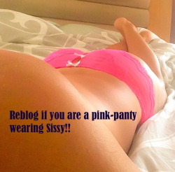 paigecdteez:  trams-amee:  I love pink panties!!  Wearing my