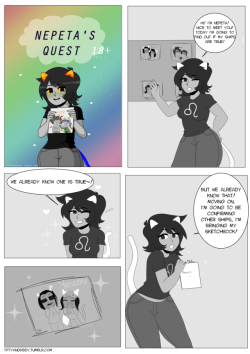 yes,,,, this is my attempt at a comic. it’s called nepeta’s